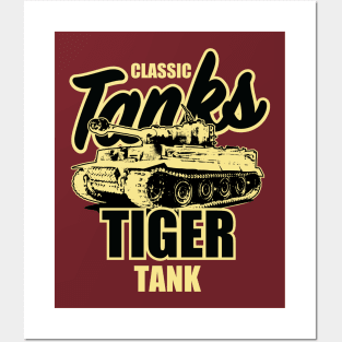 Tiger Tank Posters and Art